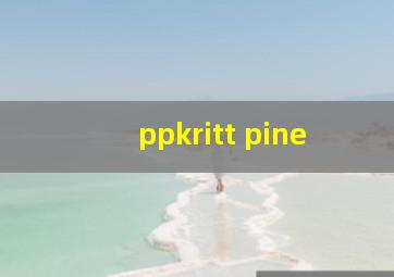 ppkritt pine